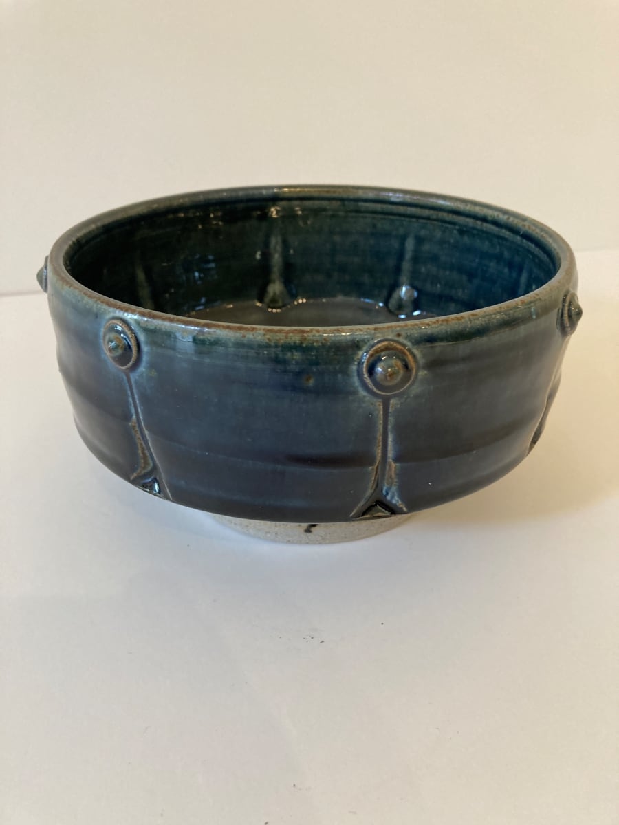 Ceramic Blue Bowl by Dan Finnegan 