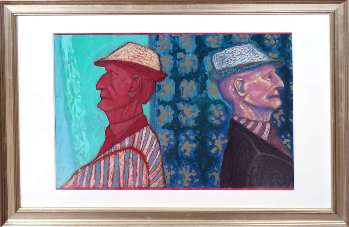 Two Profiles by Erekle Chinchilakashvili, Image 7.
