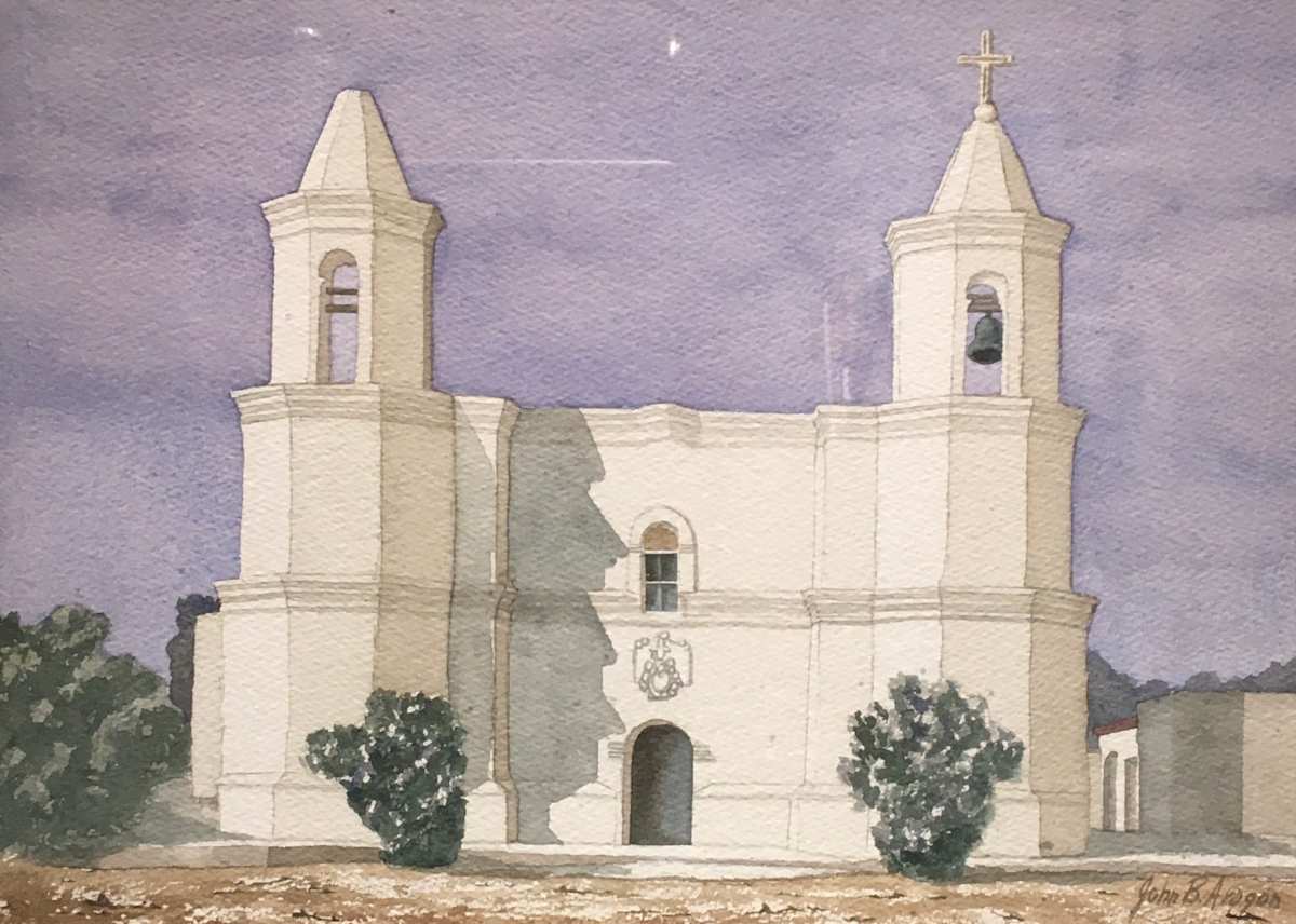 New Mexico Mission Church by John Aragon 