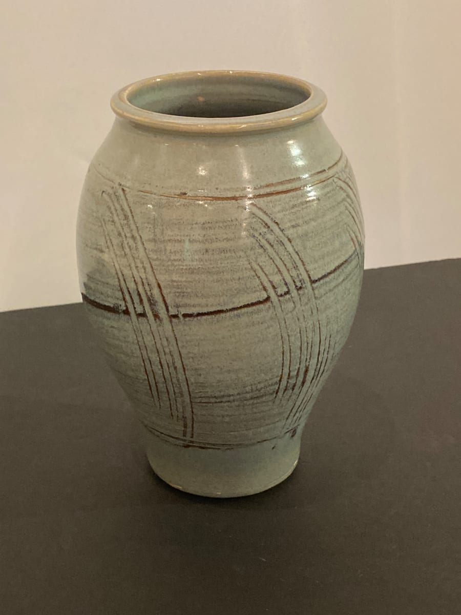 Large Ceramic Vase by Luke Toxanay, Image 1.