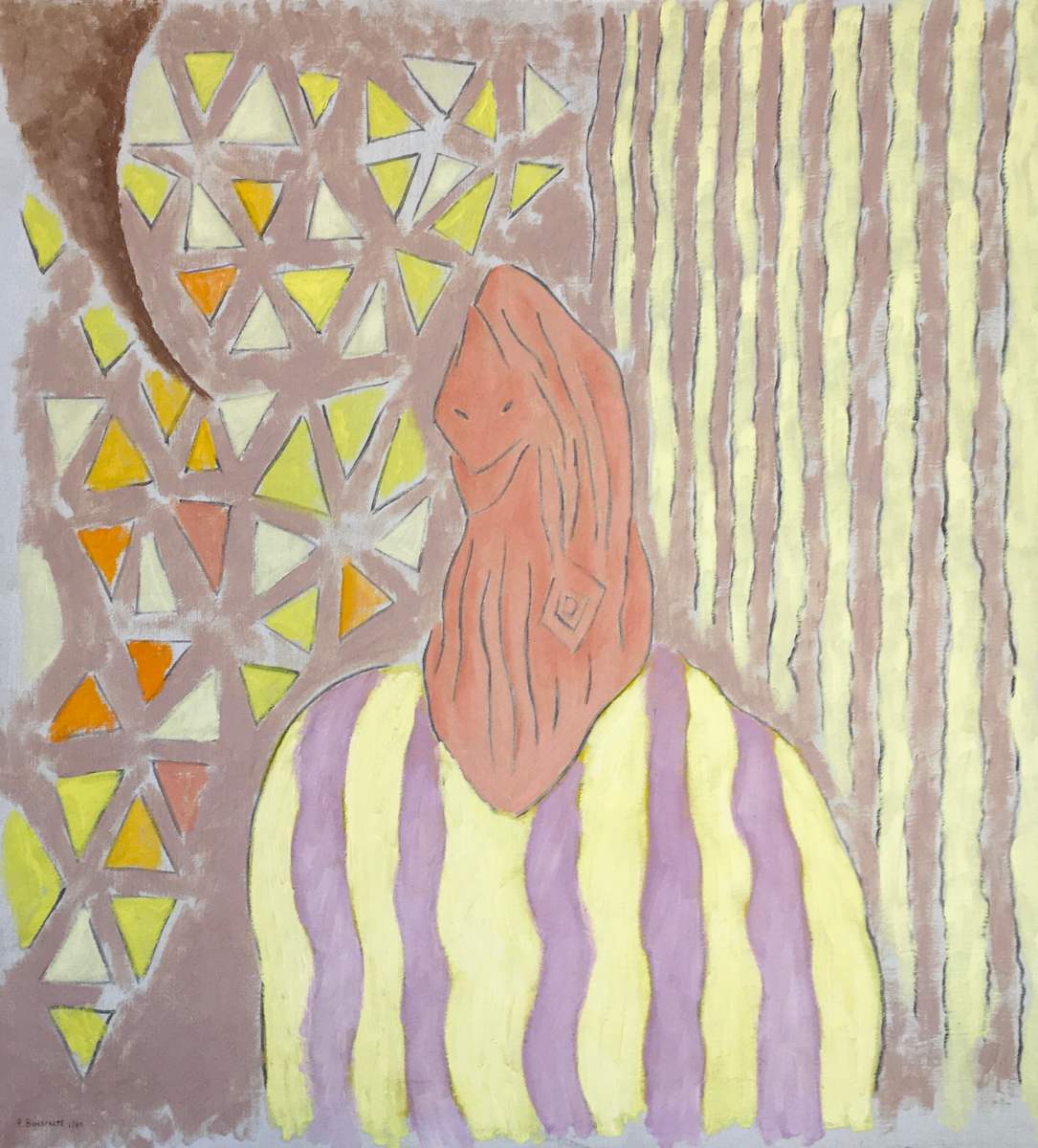 Figure with Patterns by Robert Bonaparte, Image 1.