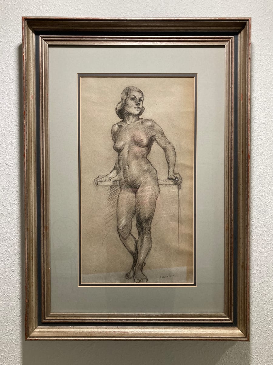 'Female Nude' by R.V. Goetz 