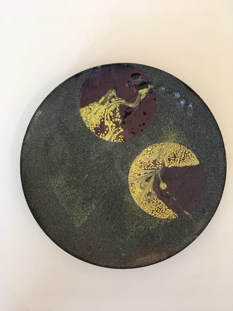 Enamel & Copper Plate by Jann Jeffers 