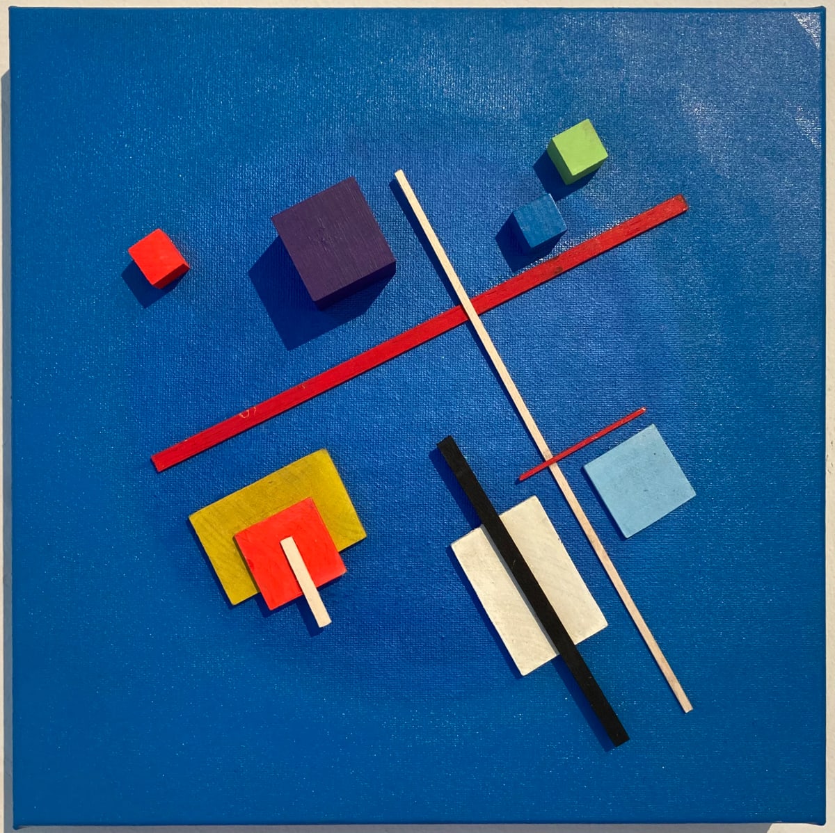 Composition I (blue) by Dragana Milovic 