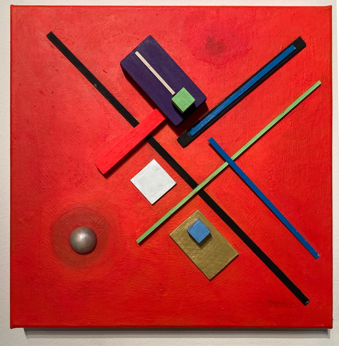 Composition II (red) by Dragana Milovic 