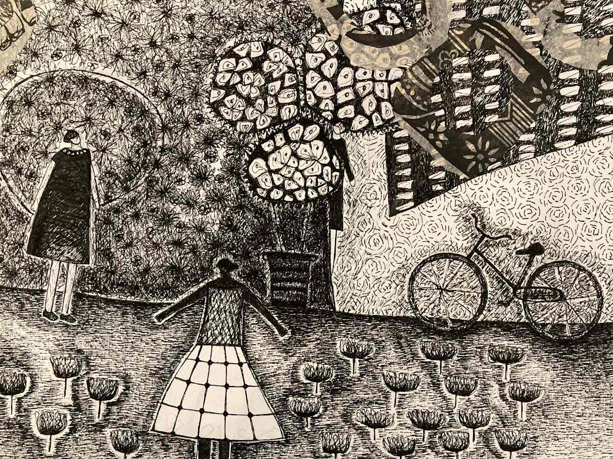 A Bicyclette by Josette Simon-Gestin, Image 8.