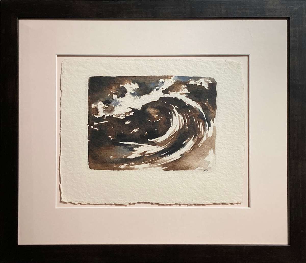 The Approaching Wave by Katherine Liontas-Warren 