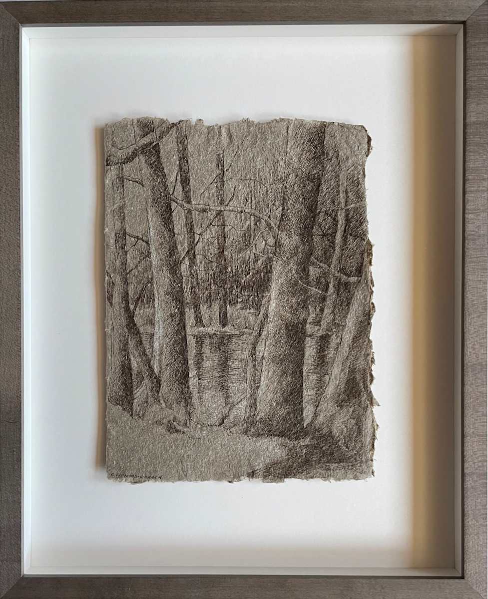 Blue Hole Trees by Katherine Liontas-Warren 