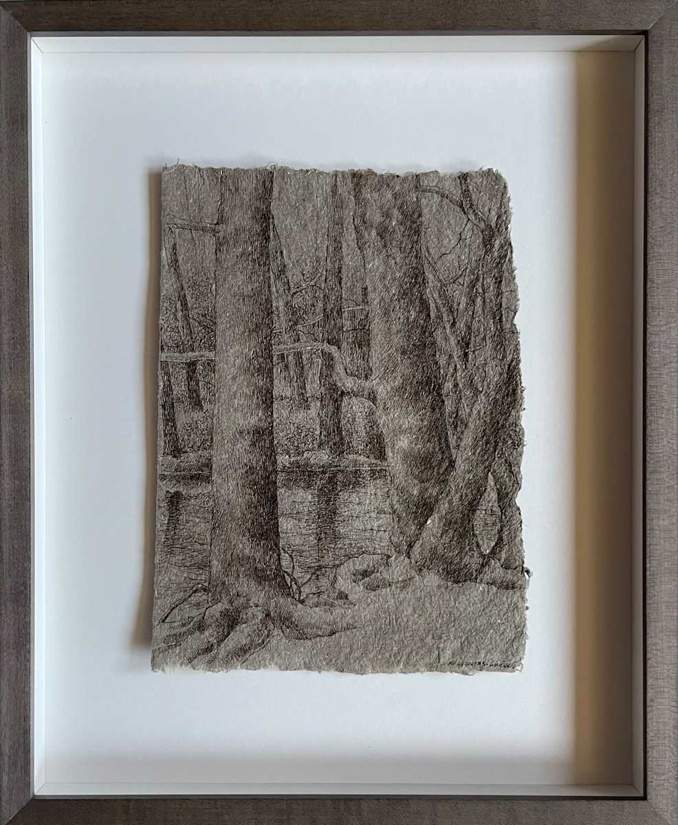 Wepawaug Trails: Winter by Katherine Liontas-Warren 