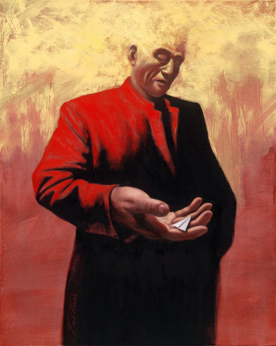 Man in Red Coat by Paul Micich 