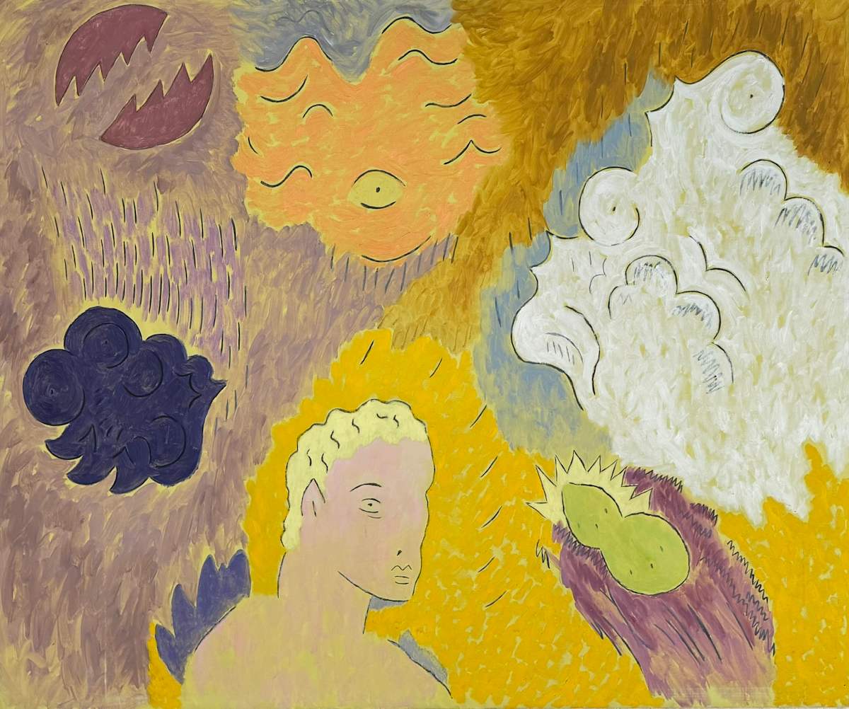 Figure in Dreamscape by Robert Bonaparte 