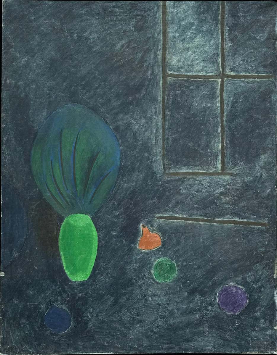 Still Life At Night by Robert Bonaparte 