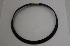 Black Rubber Choker neckpiece #2 by Sheridan Conrad 