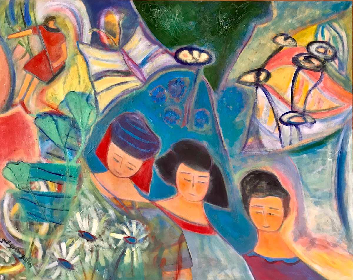 Secret Garden #1 by Josette Simon-Gestin 