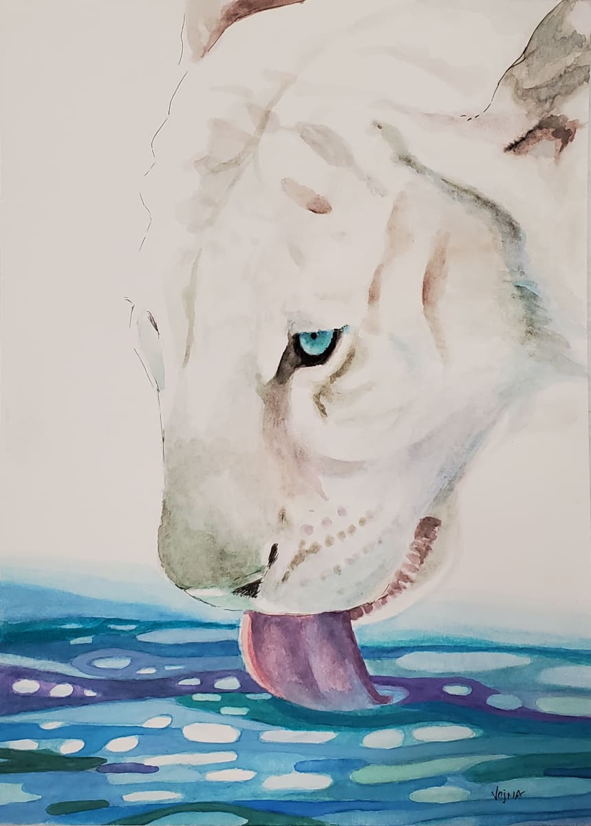 White Tiger by Vojna Bastovanovic Casteel 