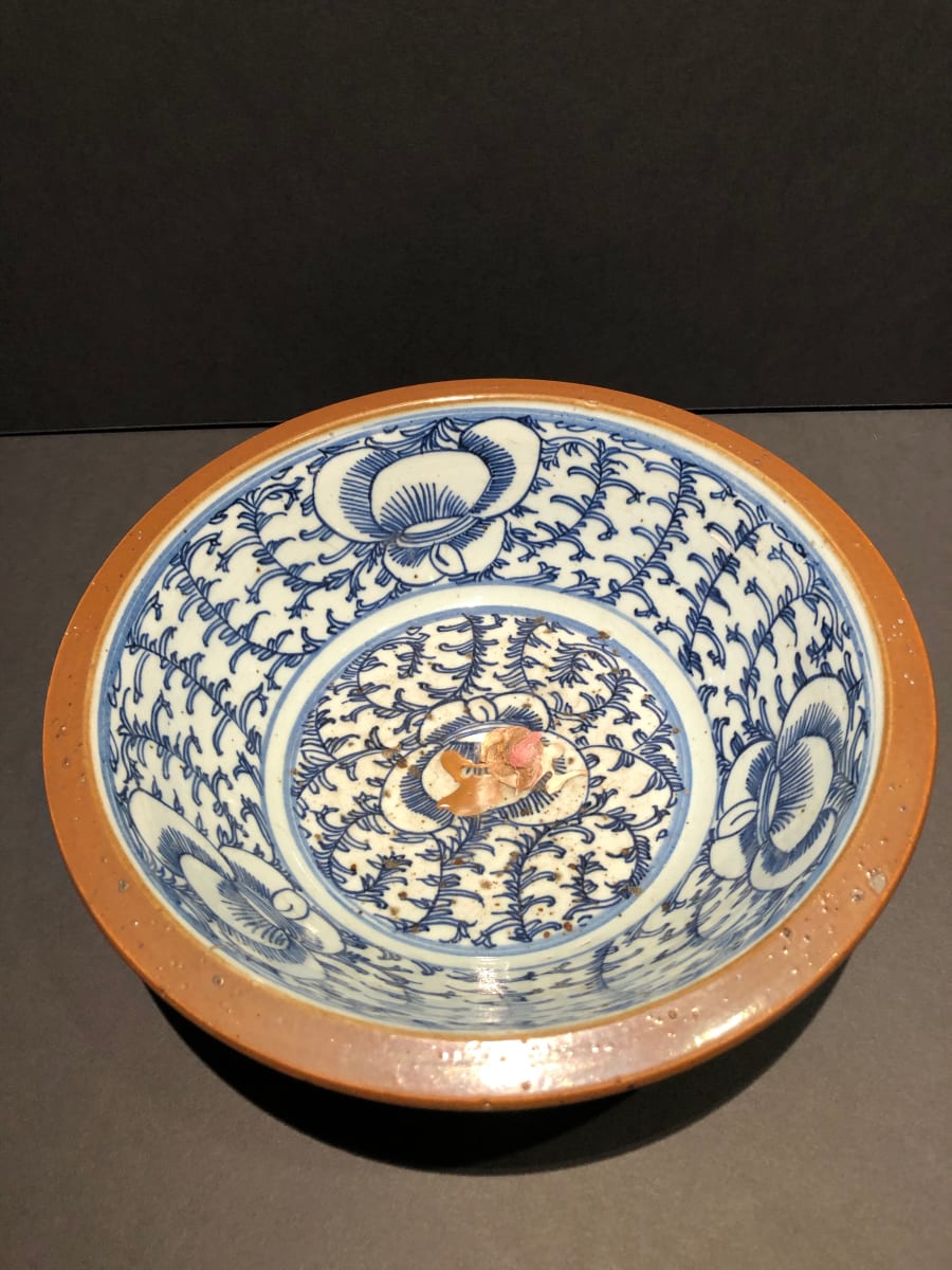 Antique Chinese Blue and White Bowl by Unknown 