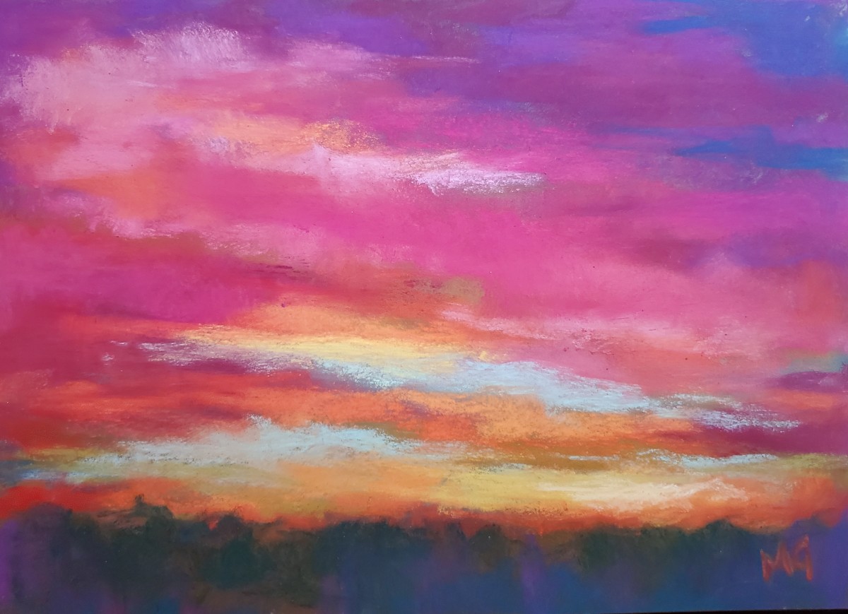 Sunset - A Day Well Spent by Monika Gupta 