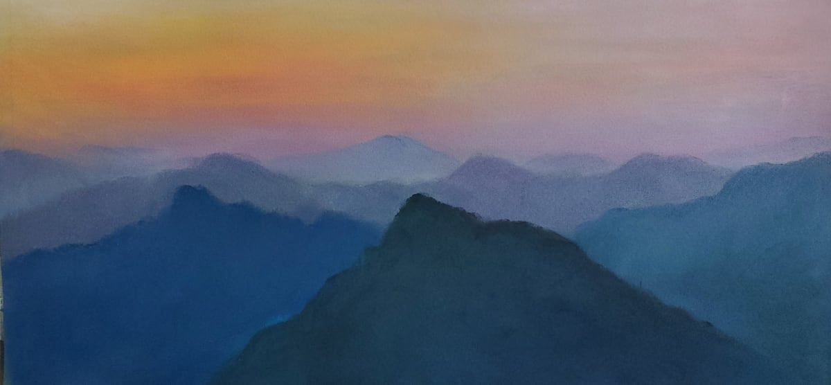 Sunset at Mt Rainier by Monika Gupta  Image: Sunset at Mt. Rainier