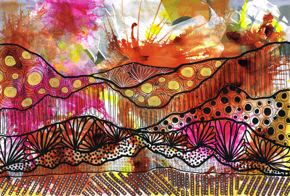 Abstract Landscape 2 by Tracey Hewitt, Image 3.