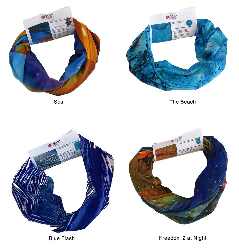 Gong Spirit Wear – Scarves by Nancy Gong  Image: Gong Spirit Wear, Scarves
