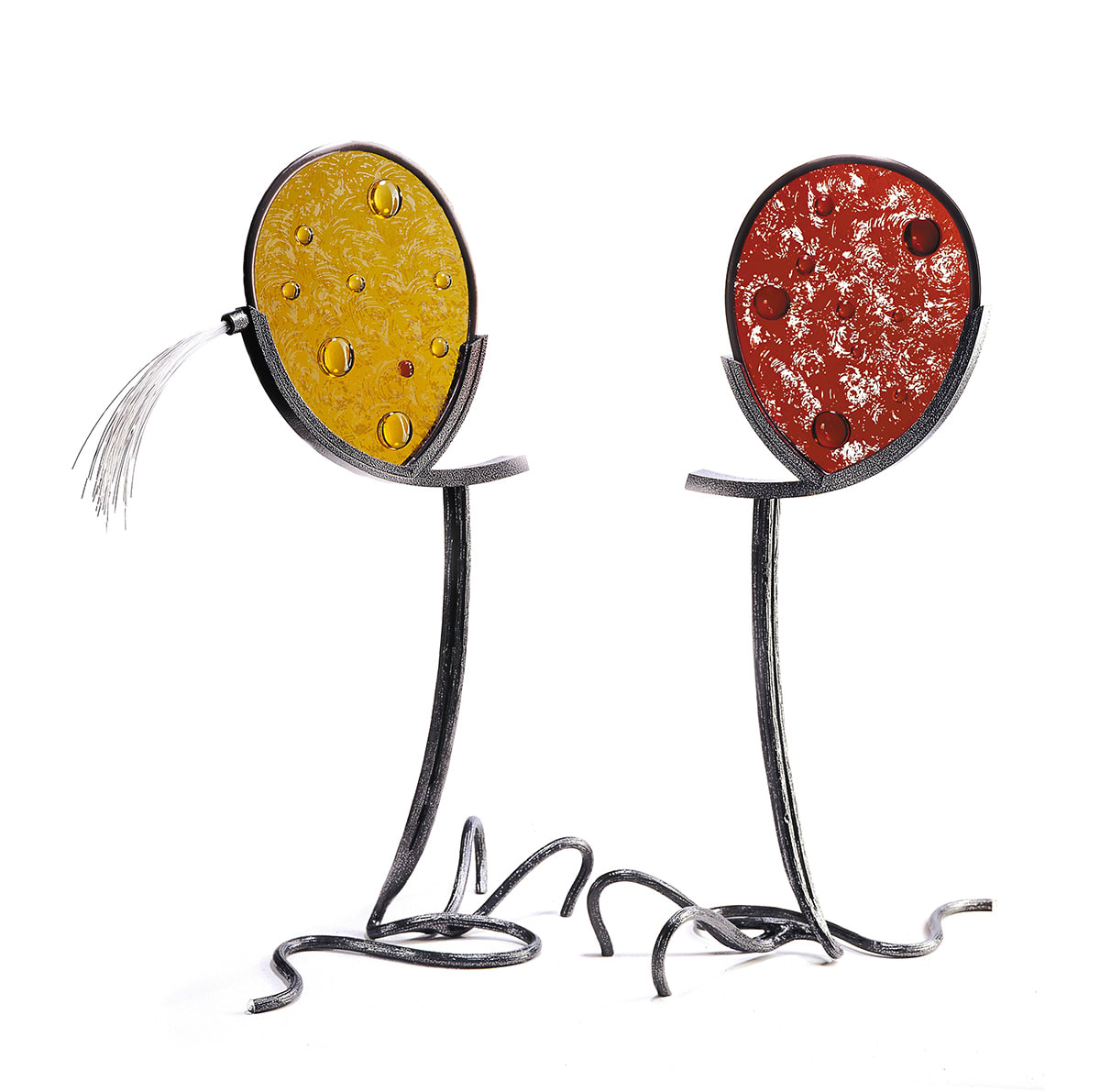 Twins, Earth and Fire by Nancy Gong  Image: Twins, Earth and Fire