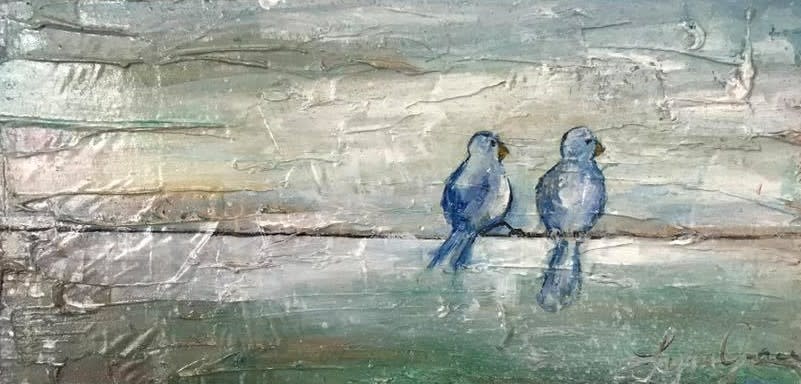 2 Birds #3 by Lyra Brayshaw 