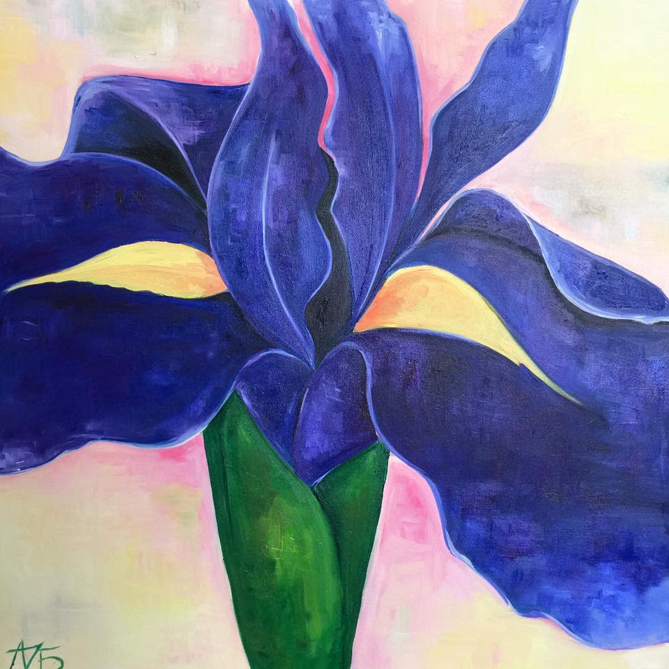 Iris Flower Commission by Lyra Brayshaw 