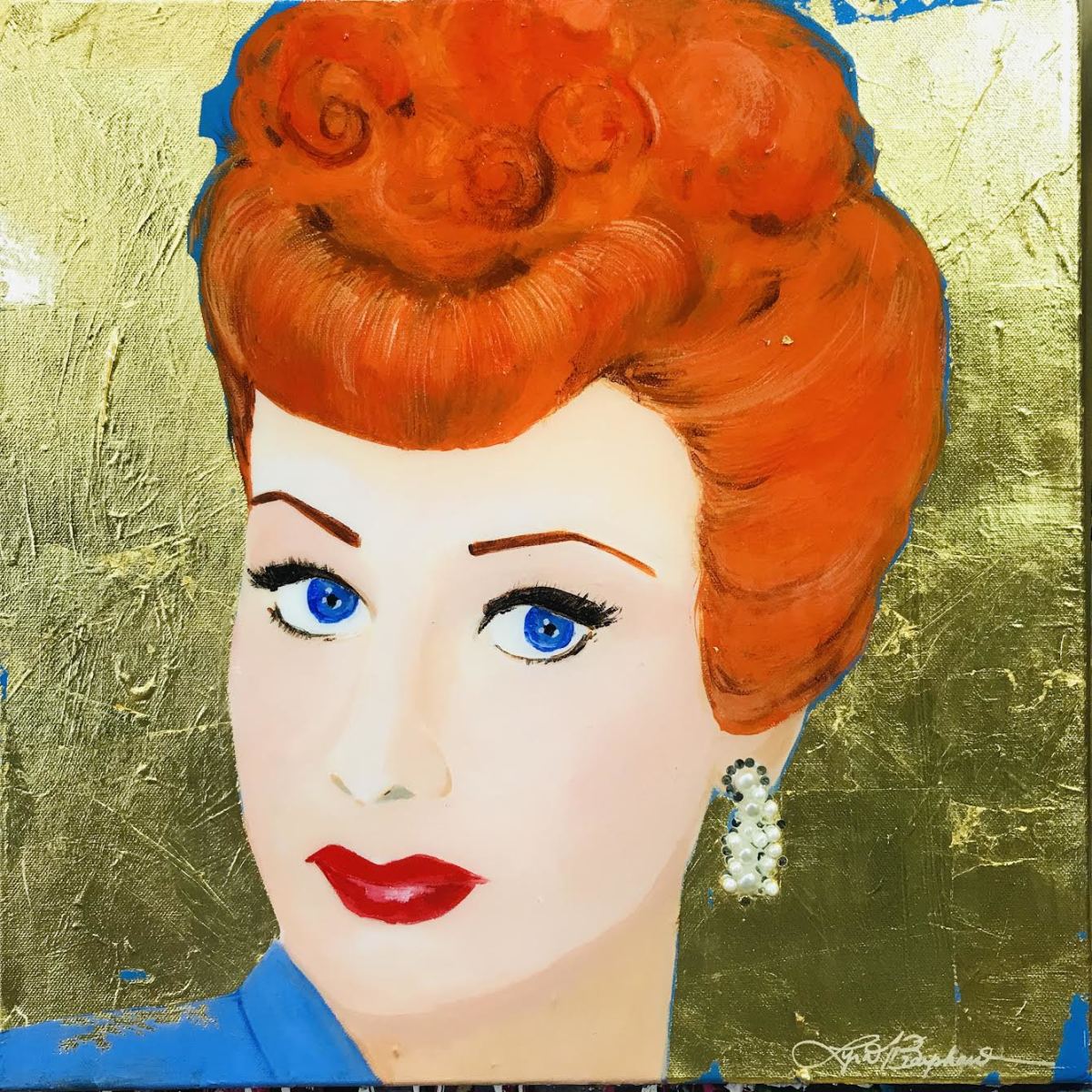 Lucille Ball by Lyra Brayshaw 