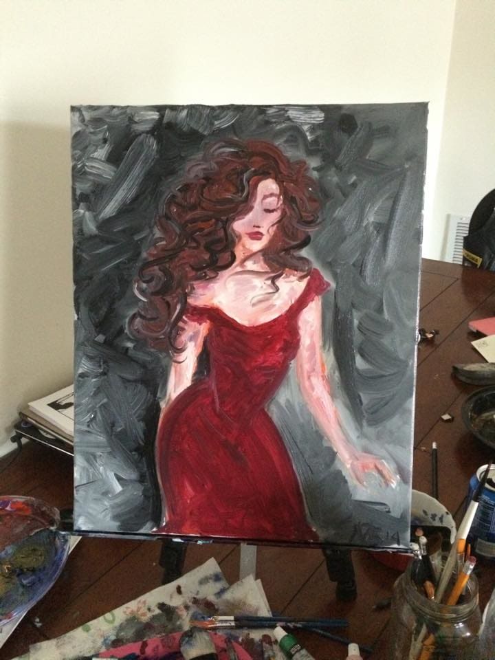 Red Dress by Lyra Brayshaw, Image 1.