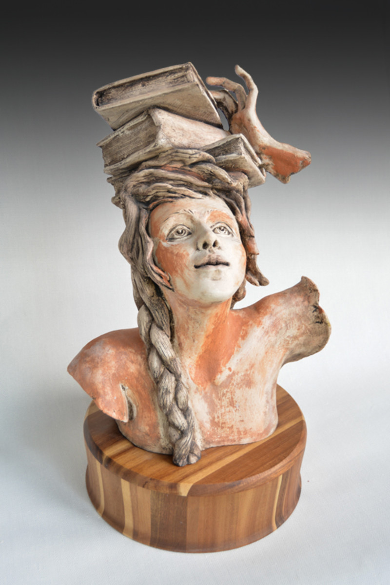 LIBRARY GIRL by S.Vera (Vera Smiley) 