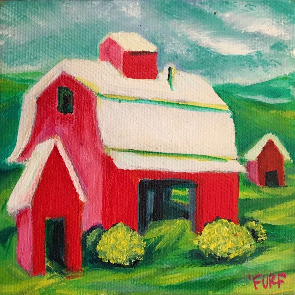 Little Barn Family by Jennifer Hooley 