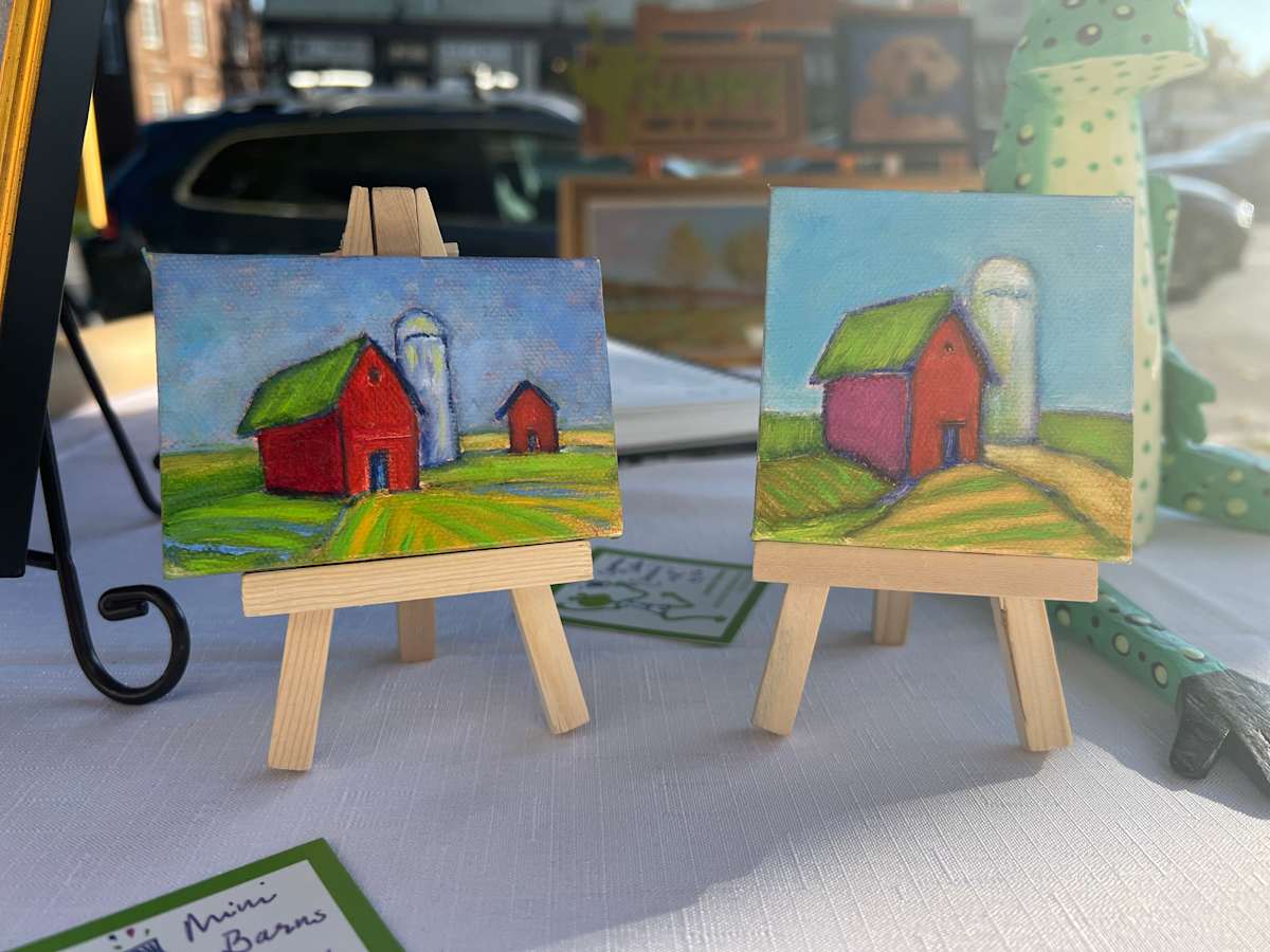Mini Barns (Series) by Jennifer Hooley 