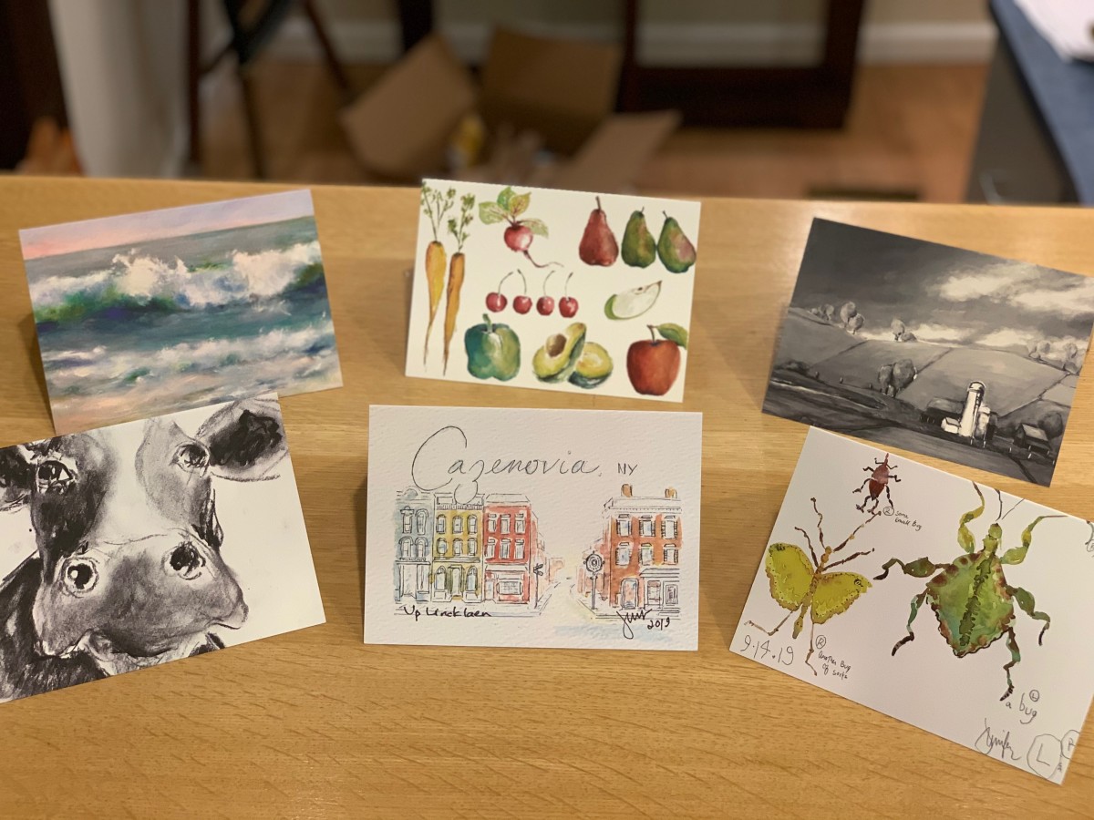Various Greeting Cards, Individually Wrapped by Jennifer Hooley 