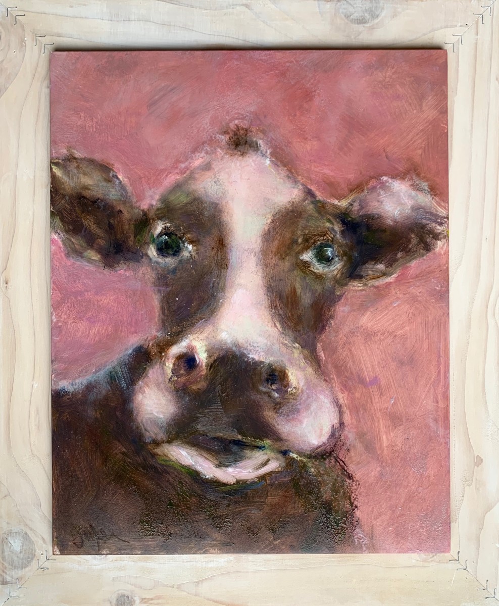 Same Cow LOL (Left) by Jennifer Hooley 