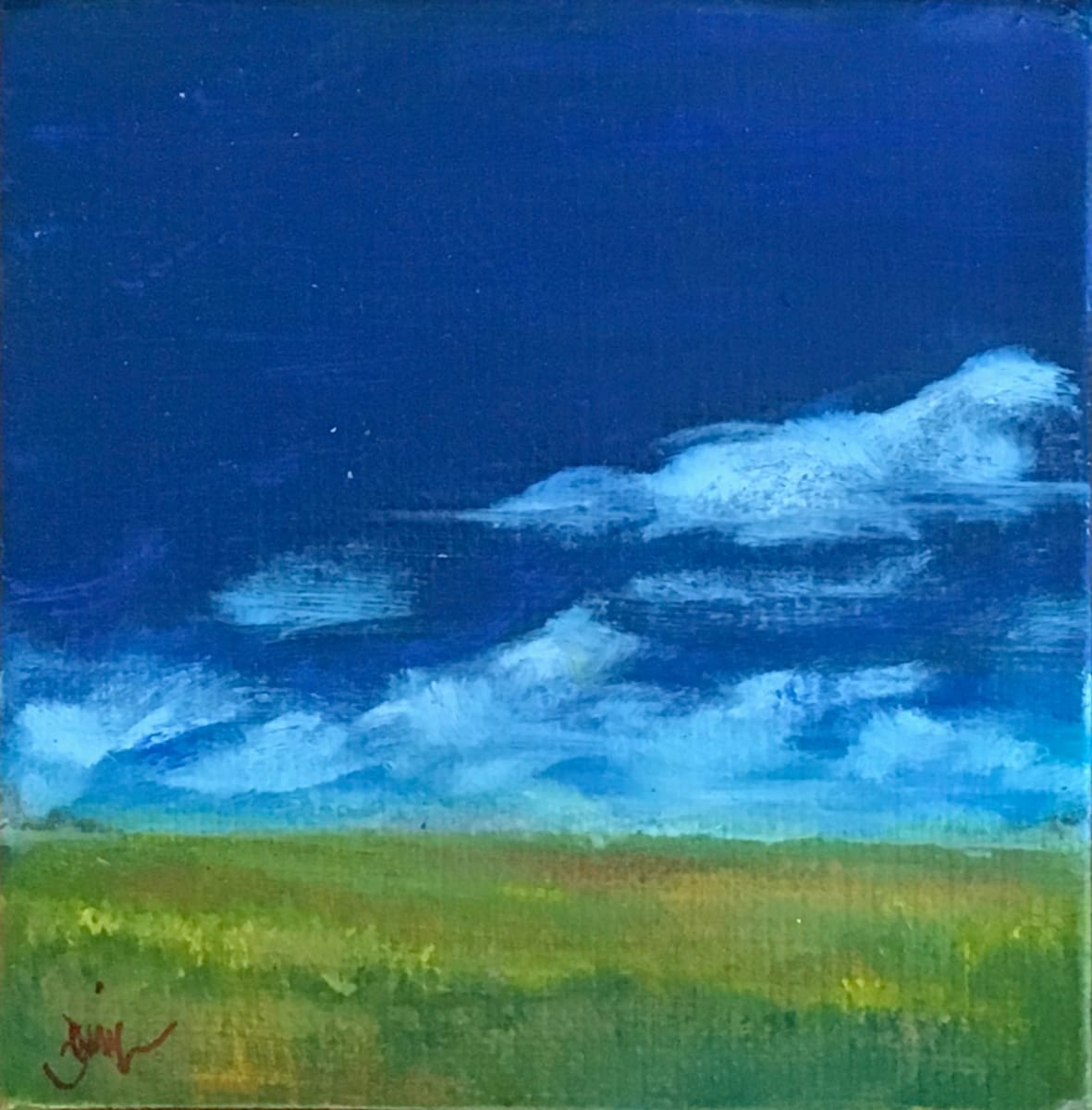 Blue Skies III by Jennifer Hooley 