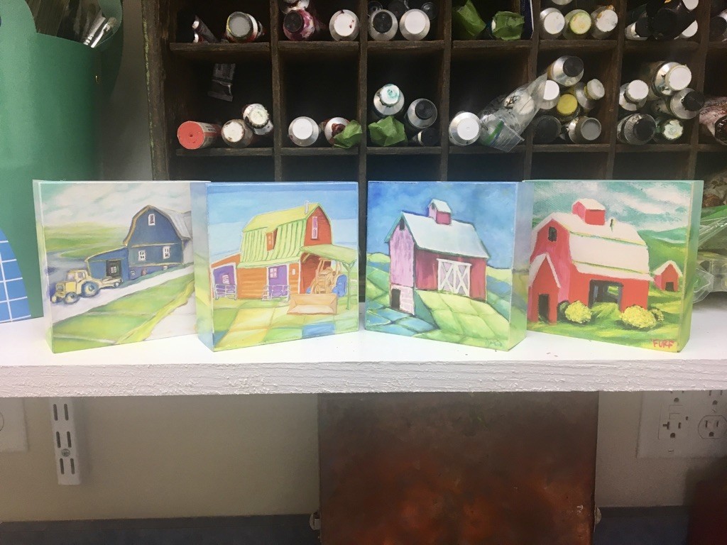 Small Barn Prints (please ask for availability!) by Jennifer Hooley 