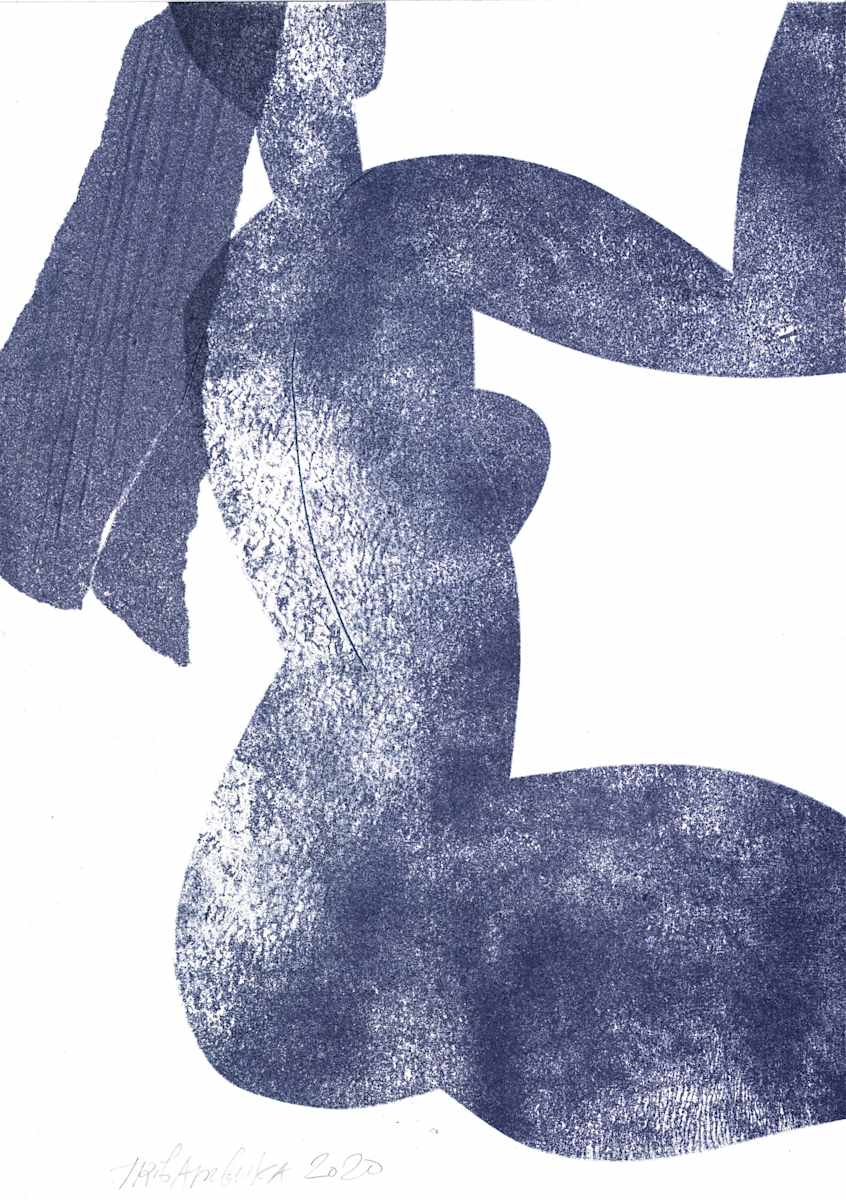Nude 05 - Monotype by Tribambuka, Image 1.