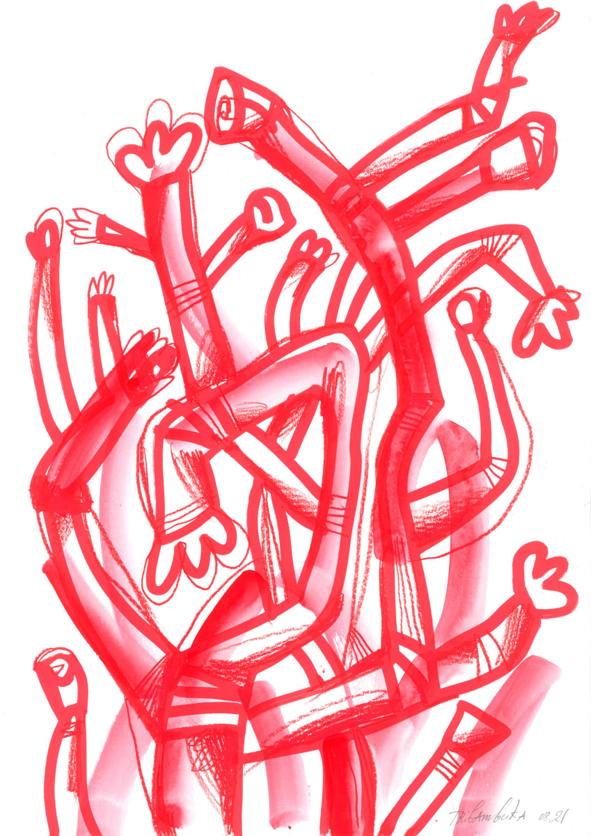 Tree Aeoneum in Red by Tribambuka, Image 2.