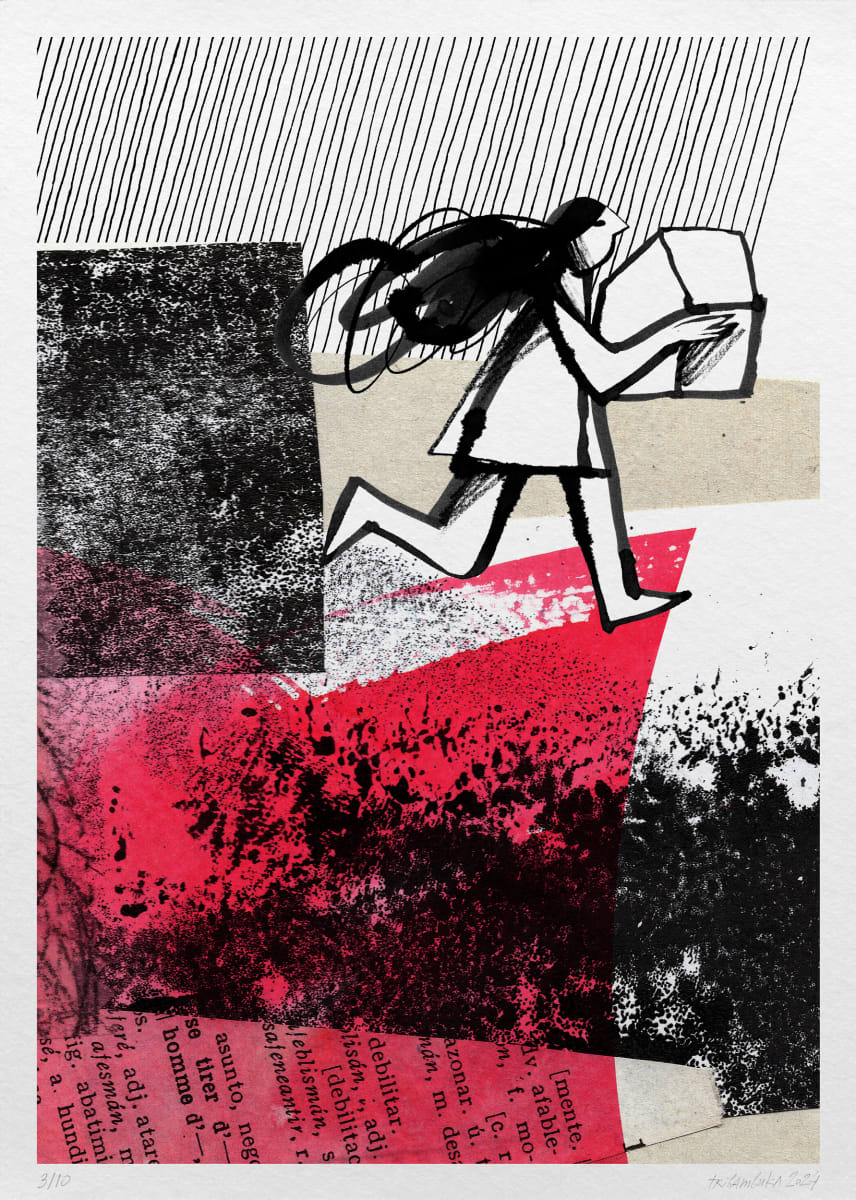Nowhere to Go but Anywhere / Limited Edition Giclee print A1 by Tribambuka, Image 2.
