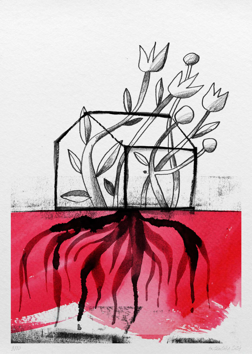 Roots / Limited Edition Giclee print A1 by Tribambuka, Image 5.