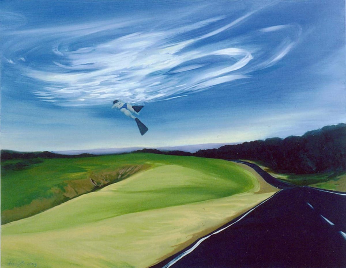 Via The Ocean Road by Amanda van Gils  Image: Exhibited in the solo exhibition Drifters at Stella Dimadis Galleries, Melbourne 2004