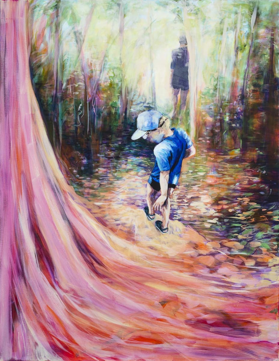 Trail To The Beach by Amanda van Gils 