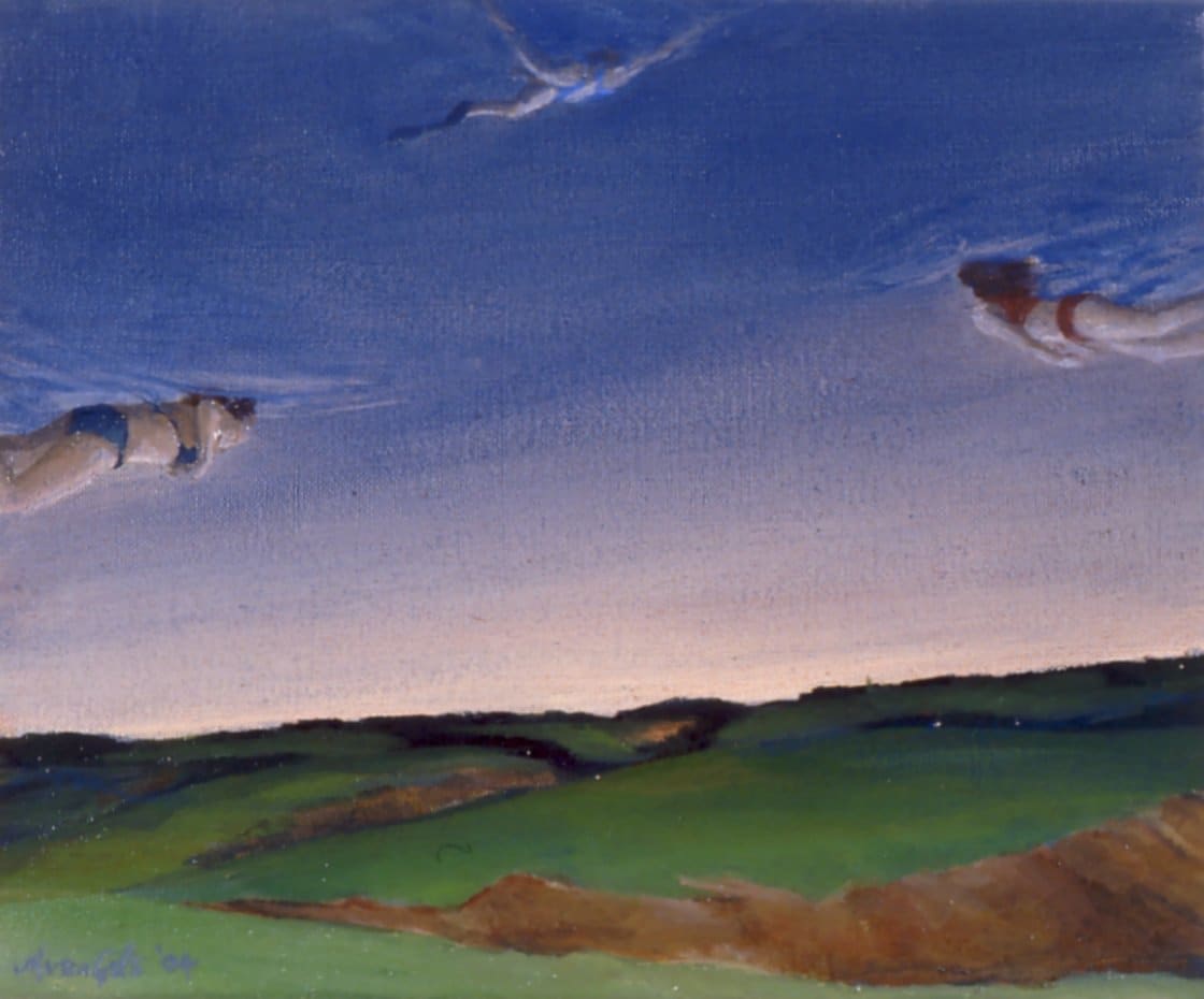 Changing Light by Amanda van Gils  Image: Exhibited in 'Drifters'solo exhibition at Stella Dimadis Galleries Collingwood 2004. Sold