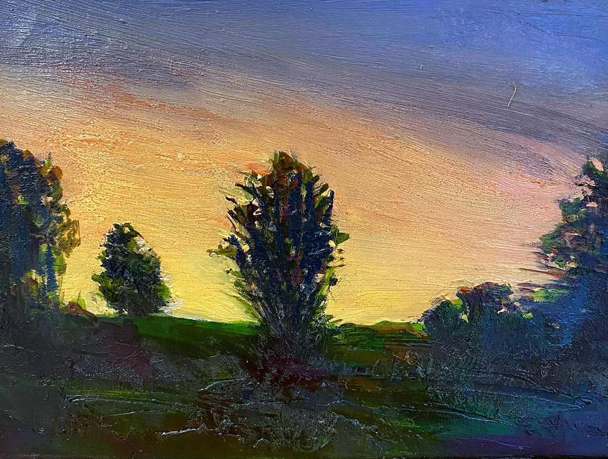 A rare evening with friends, Image 4.