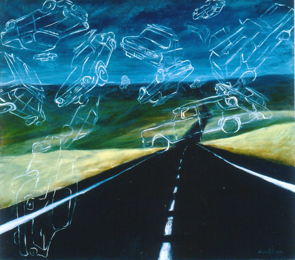 History lesson by Amanda van Gils  Image: Exhibited in solo exhibition subvisible at Red Gallery, Melbourne 2002 