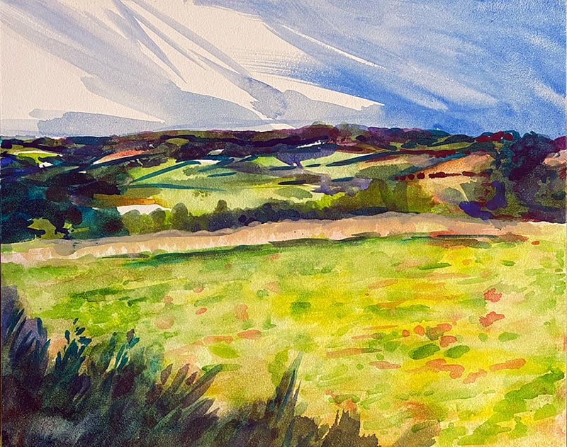 The View from Here - Ian in Cornwall by Amanda van Gils 