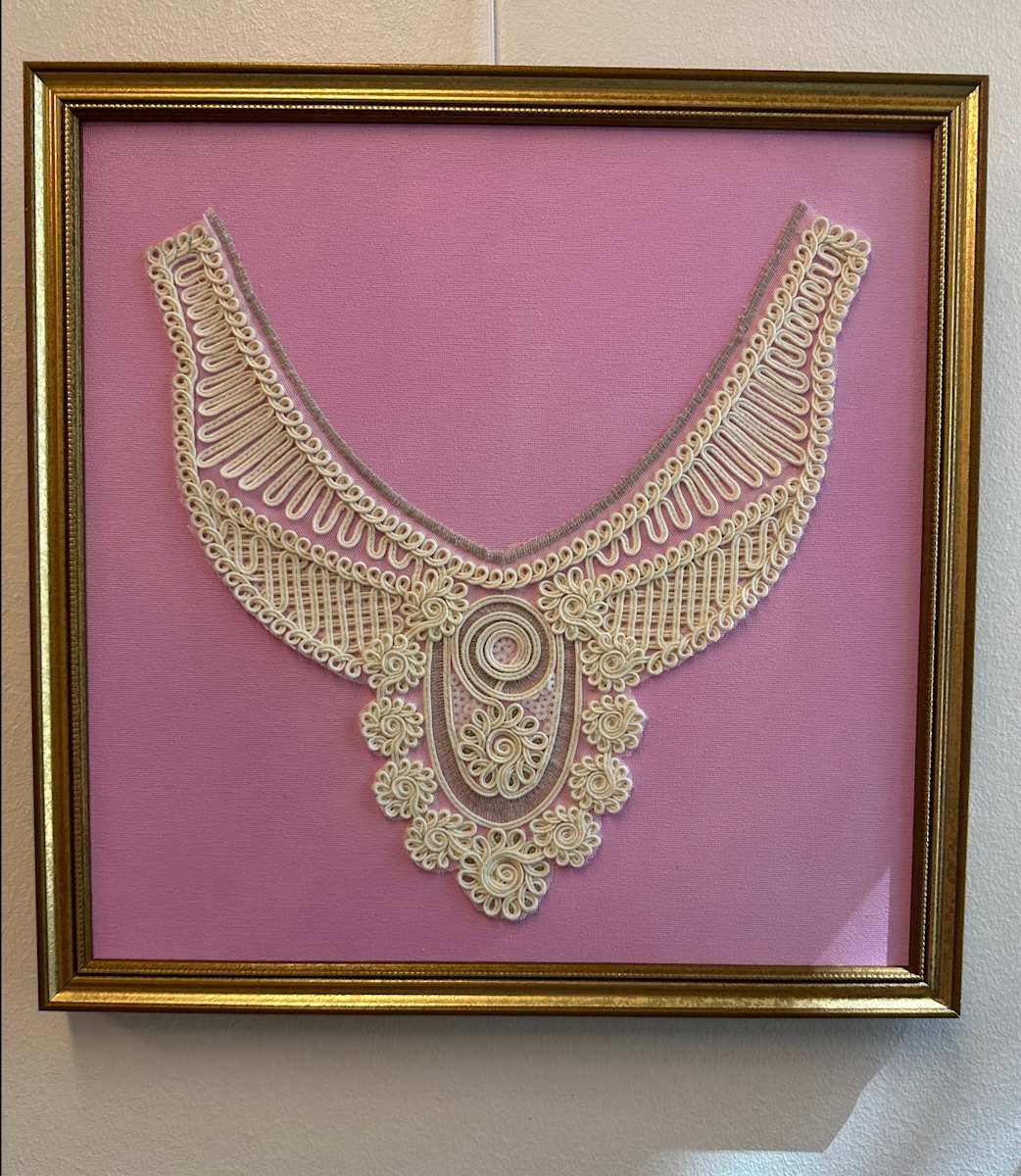 Timeless Threads in Pink by Ann Flemings | FlemingsArt.com 