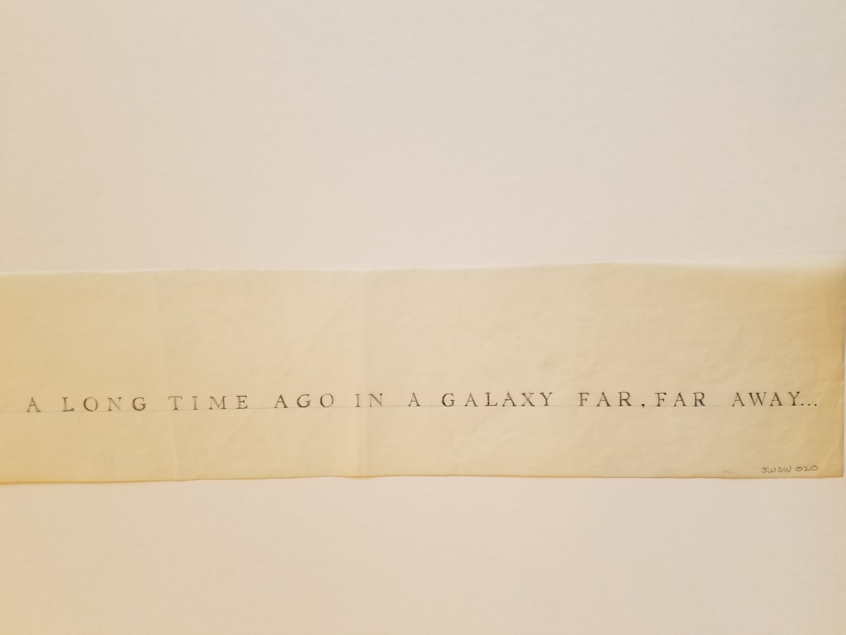 Star Wars 10th Anniversary Poster A Long Time Ago Concept by John Alvin, Image 1.