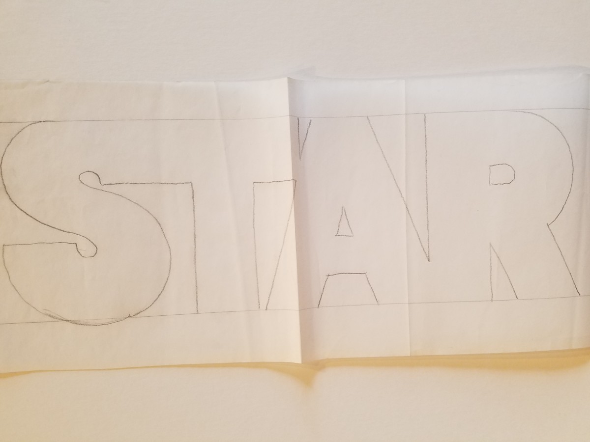 Star Wars 10th Anniversary Poster Transfer Drawing for Final by John Alvin 