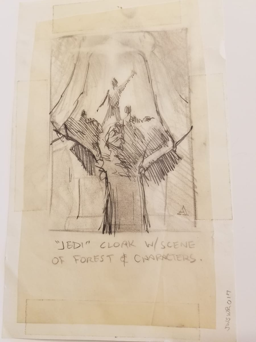 Star Wars Revenge of the Jedi Poster Concept, Jedi Cloak by John Alvin, Image 1.